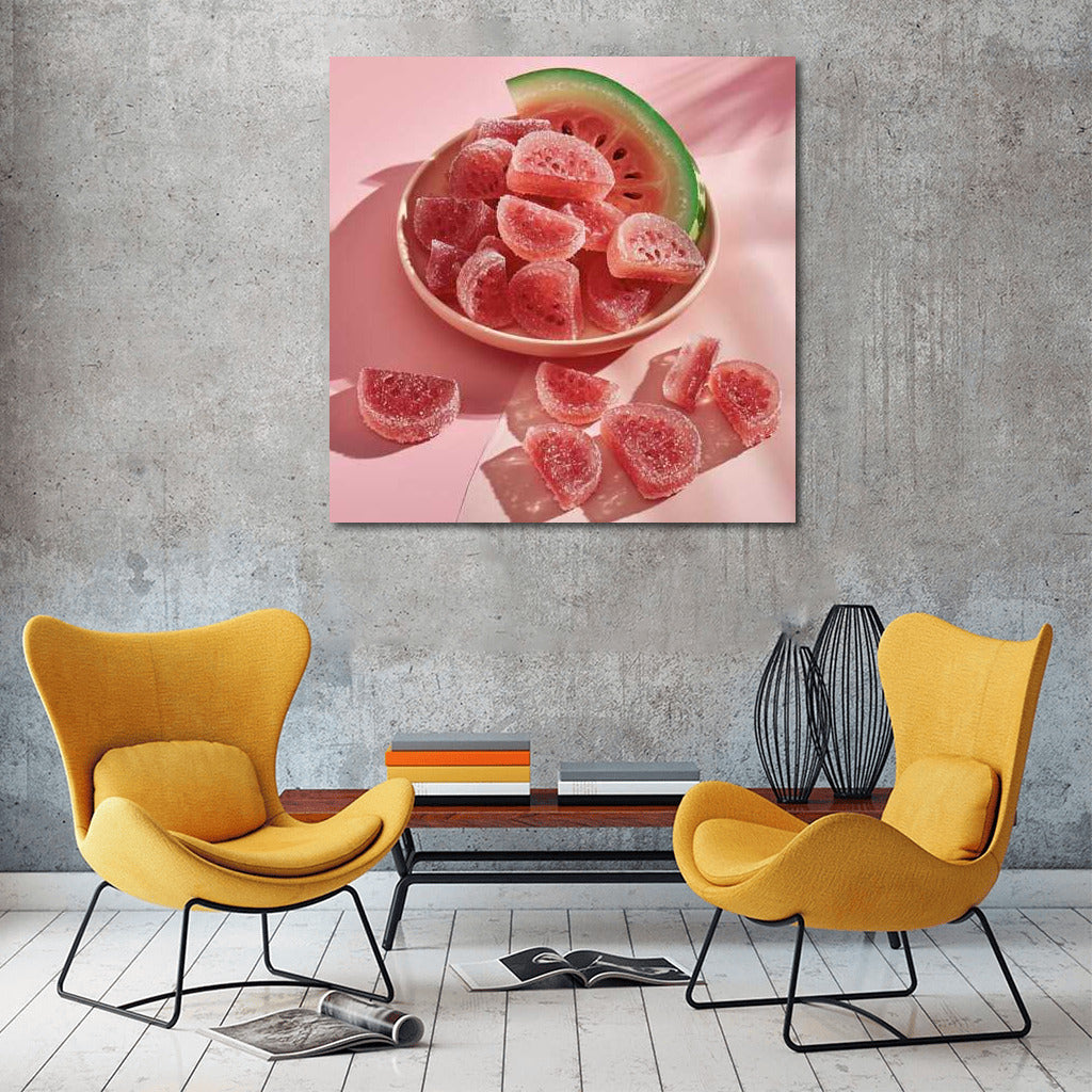 Watermelon Chewy Desserts: Summer Taste on Your Walls
