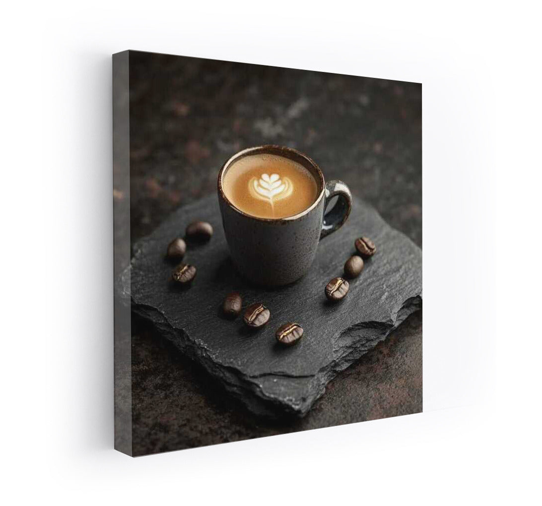 Elegant Espresso: Comfort and Aroma of Coffee Beans