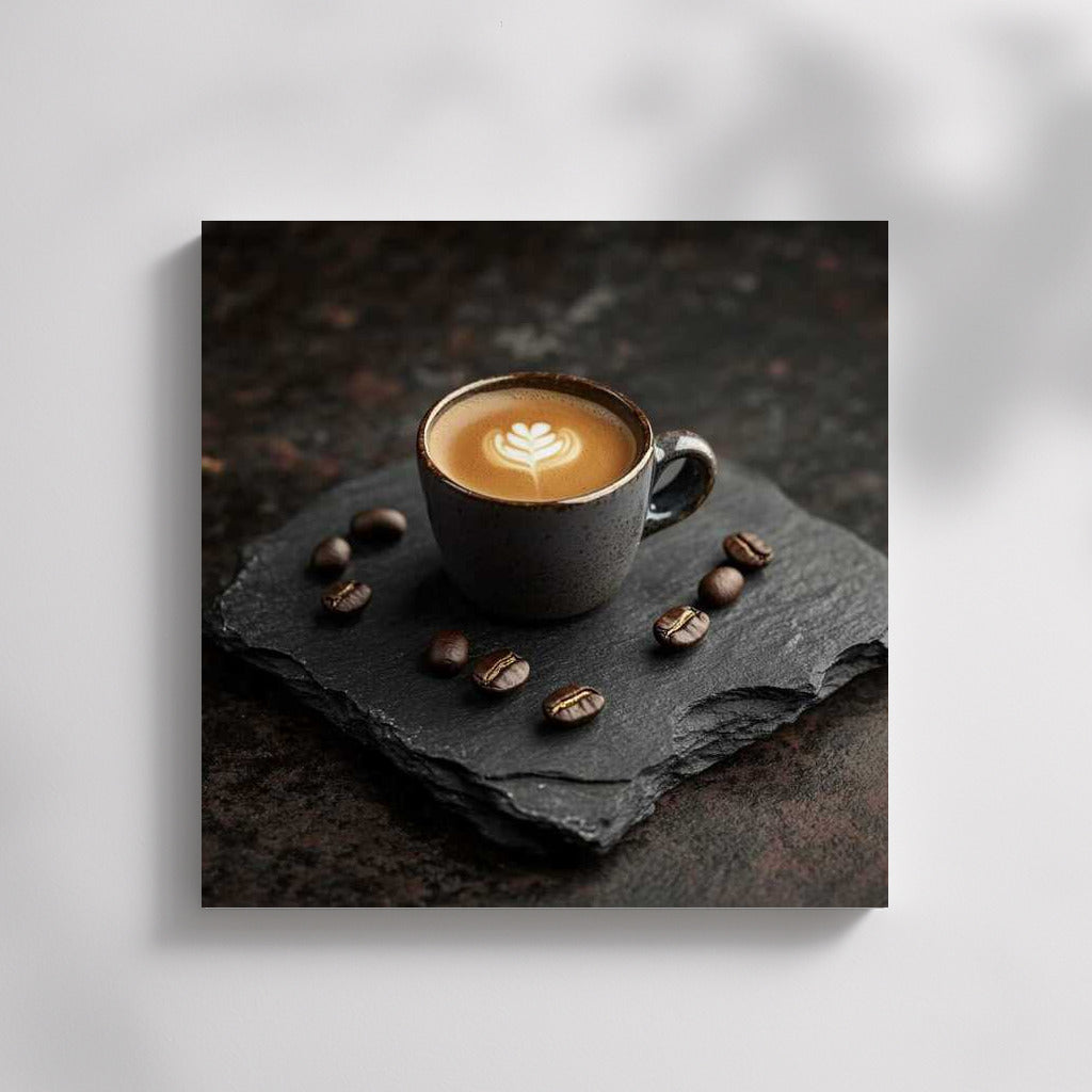 Elegant Espresso: Comfort and Aroma of Coffee Beans
