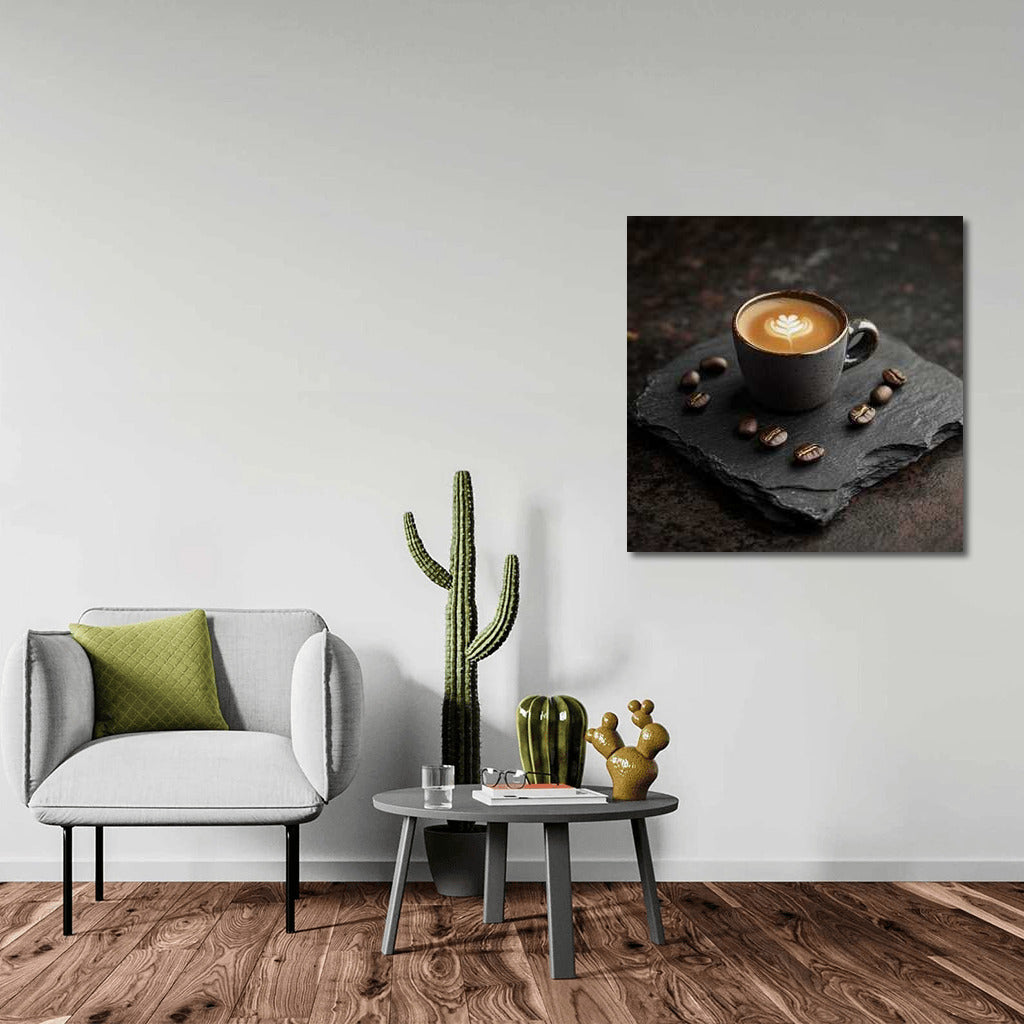 Elegant Espresso: Comfort and Aroma of Coffee Beans