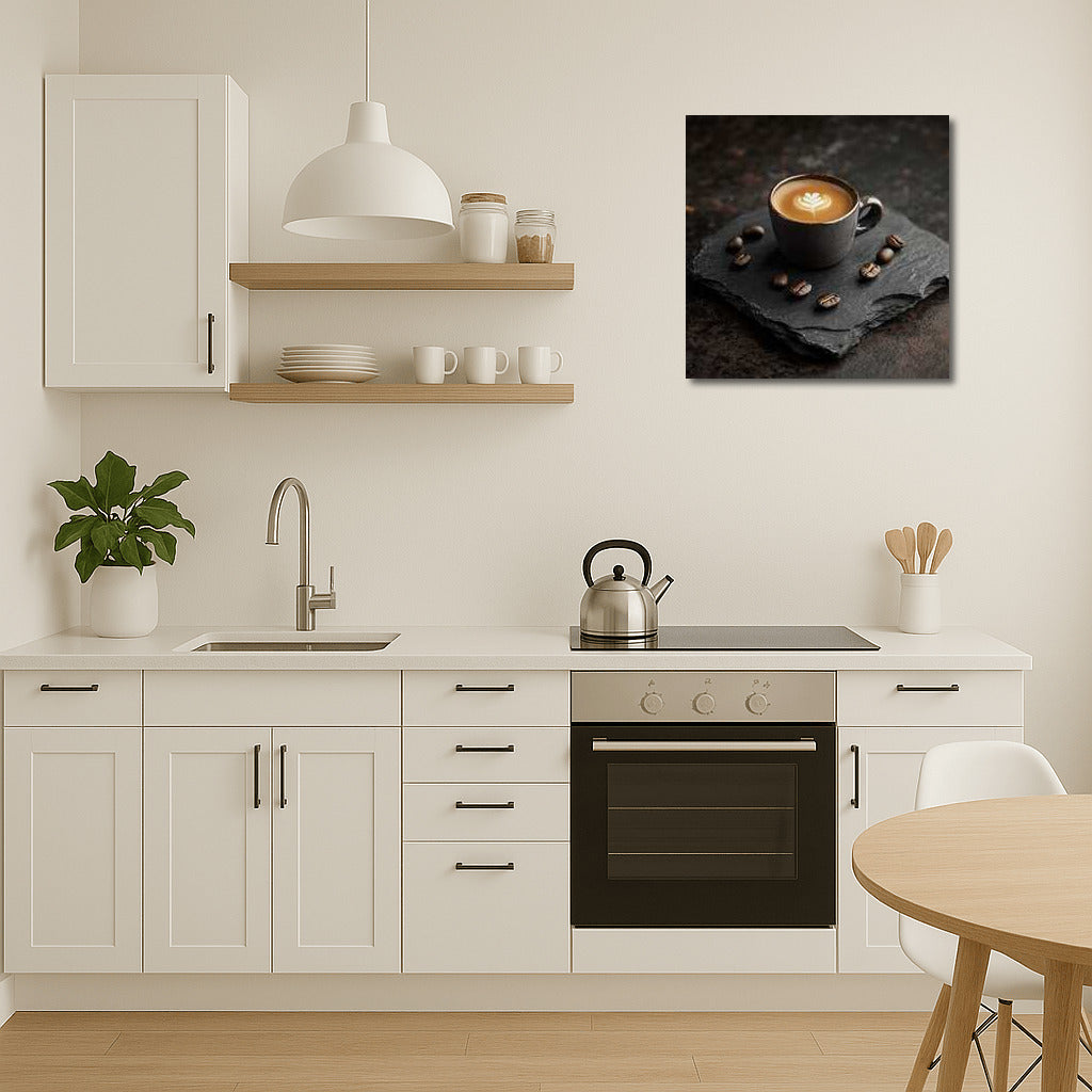 Elegant Espresso: Comfort and Aroma of Coffee Beans