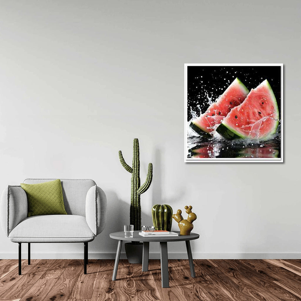 Juicy Watermelon Explosion: Summer Fruit Delight