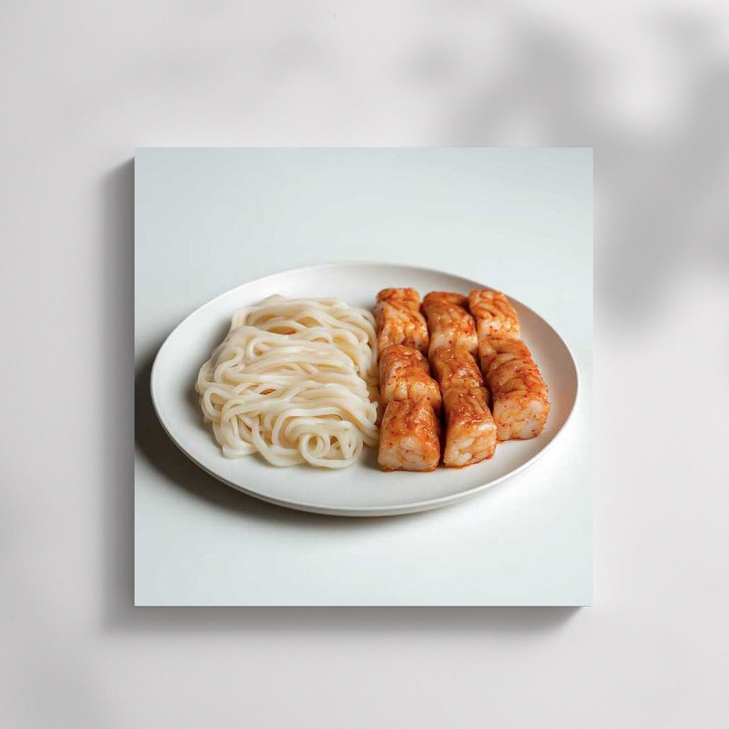 Gourmet Temptation: Noodles with Shrimp in Spicy Sauce