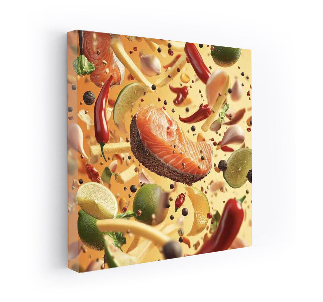 Salmon and Lime Dance: A Culinary Spicy Whirlwind