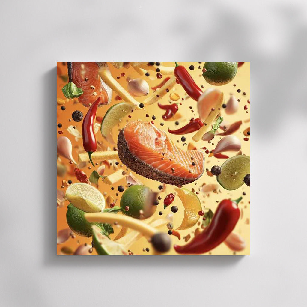 Salmon and Lime Dance: A Culinary Spicy Whirlwind