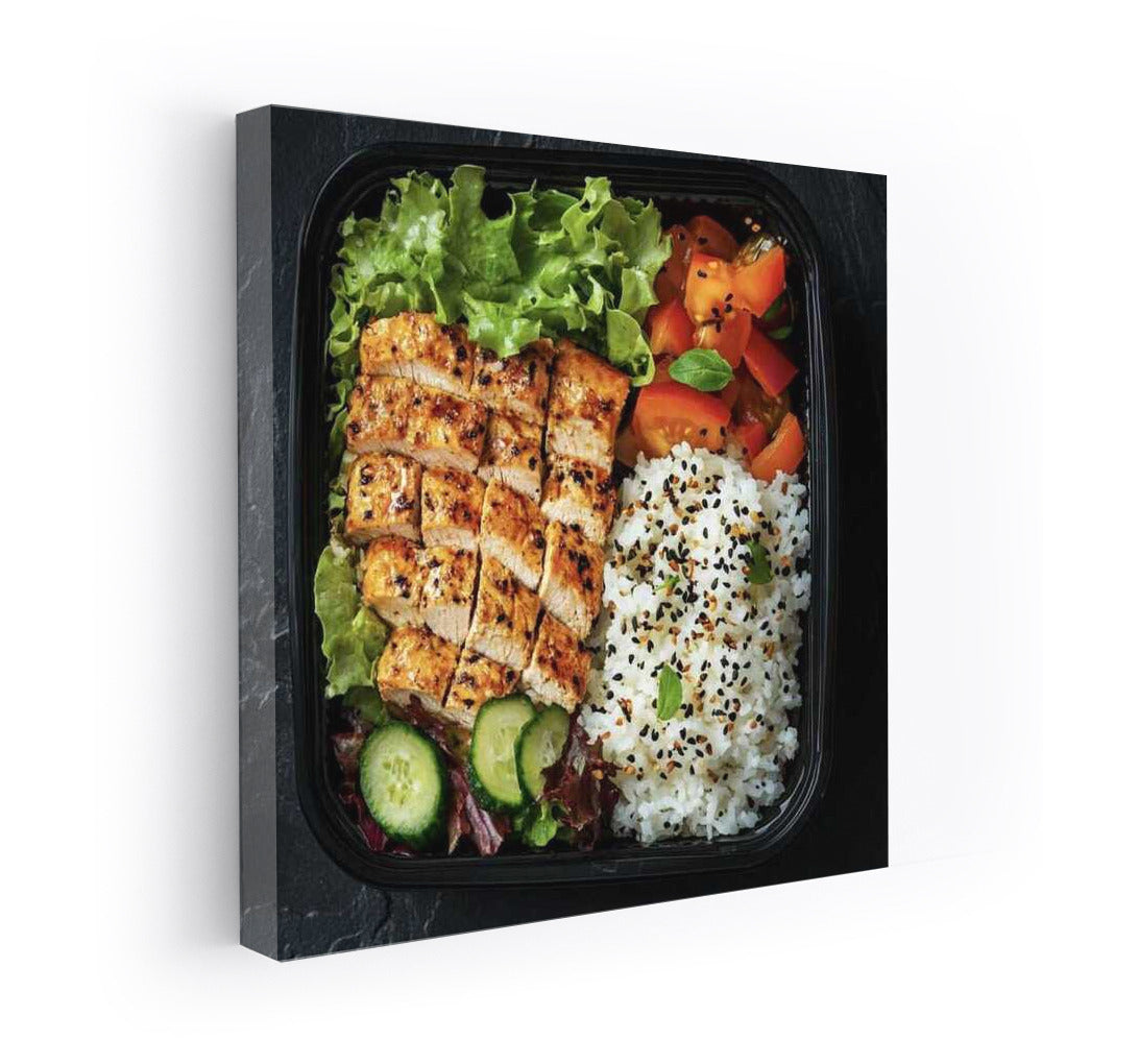 Gastronomic Symphony: Rice with Chicken Fillet and Vegetables