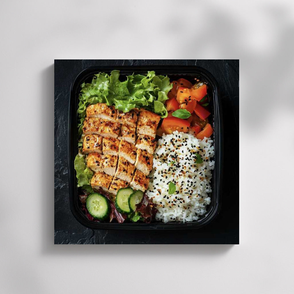 Gastronomic Symphony: Rice with Chicken Fillet and Vegetables