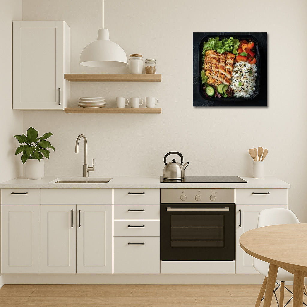 Gastronomic Symphony: Rice with Chicken Fillet and Vegetables