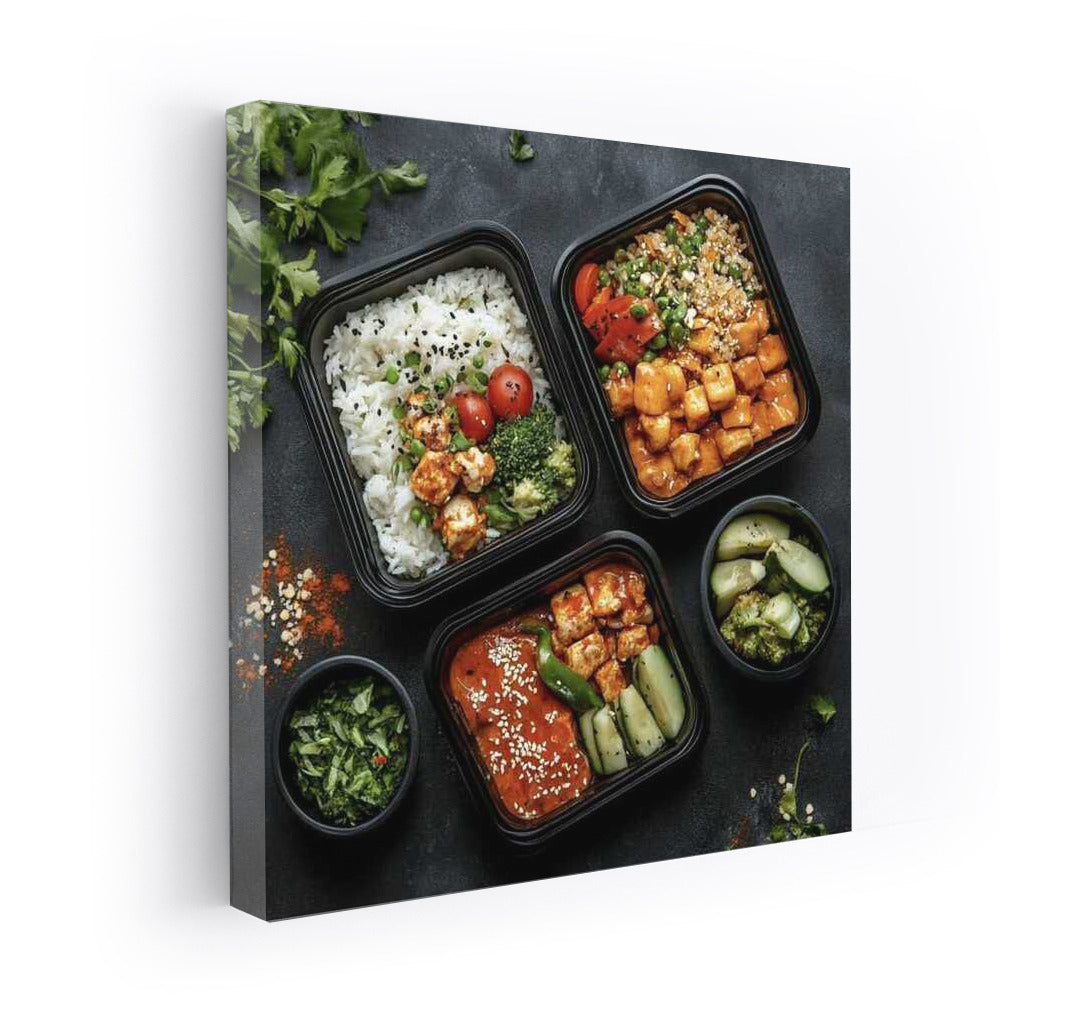 Bright Bento Box: Asian Gastronomy for the Interior