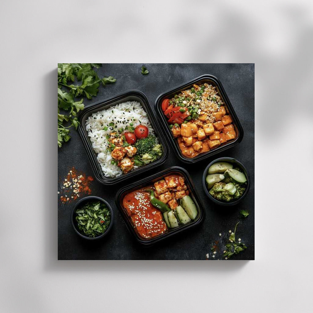 Bright Bento Box: Asian Gastronomy for the Interior
