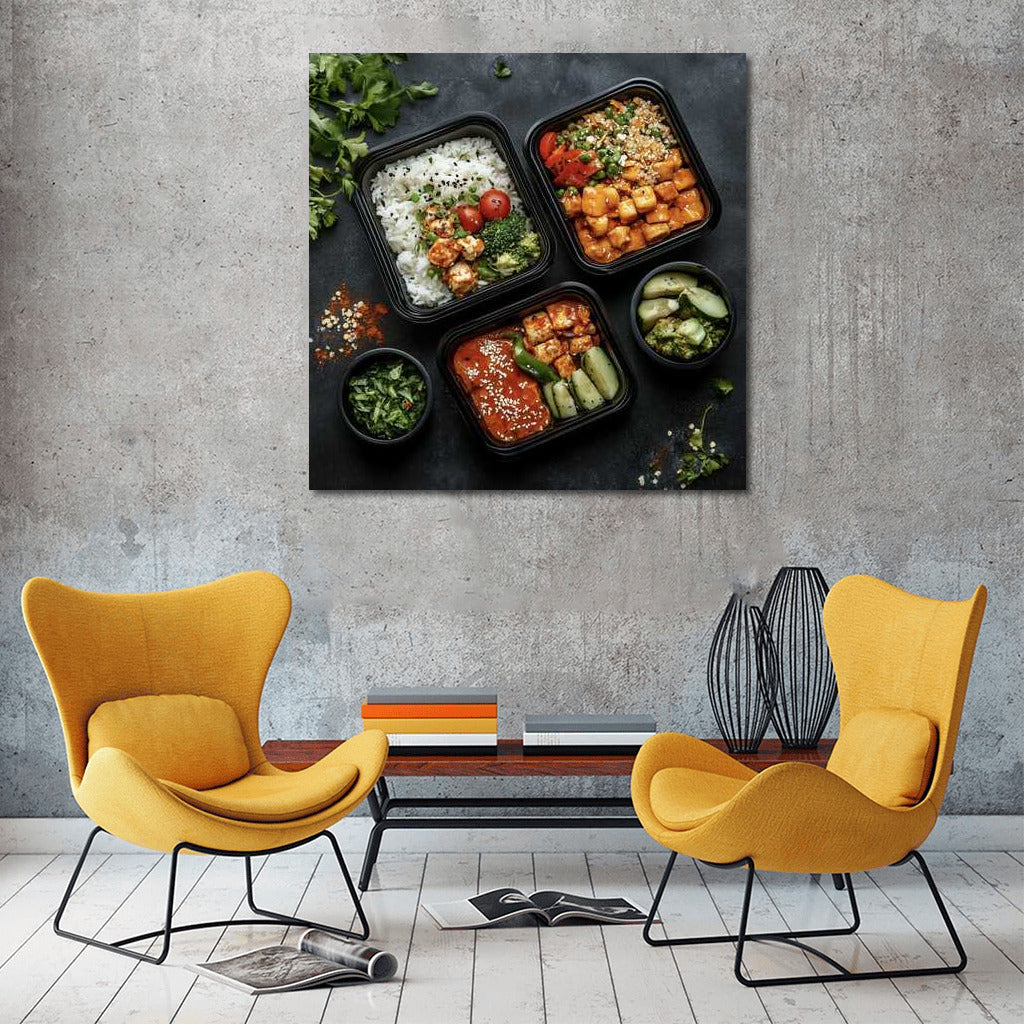 Bright Bento Box: Asian Gastronomy for the Interior
