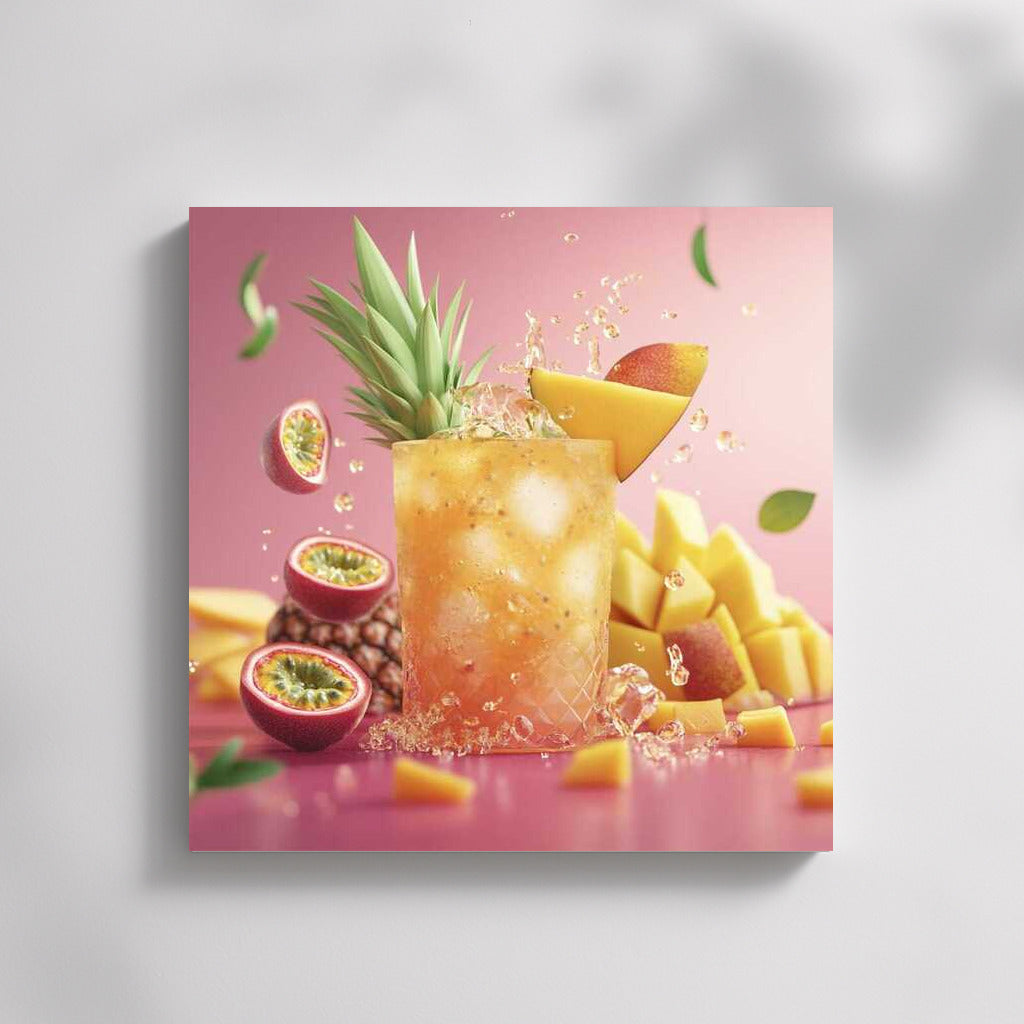 Tropical Fresh: Pineapple, Passion Fruit and Mango