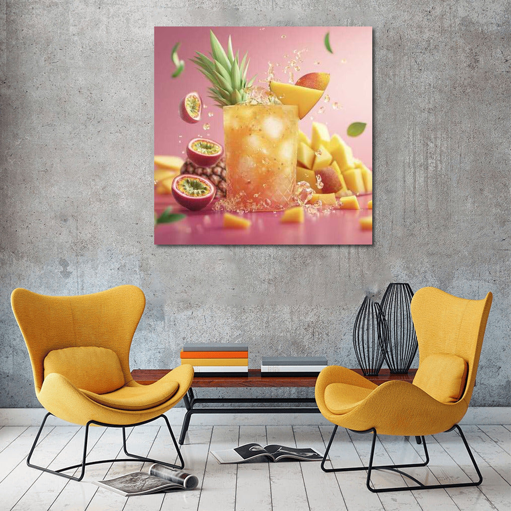 Tropical Fresh: Pineapple, Passion Fruit and Mango
