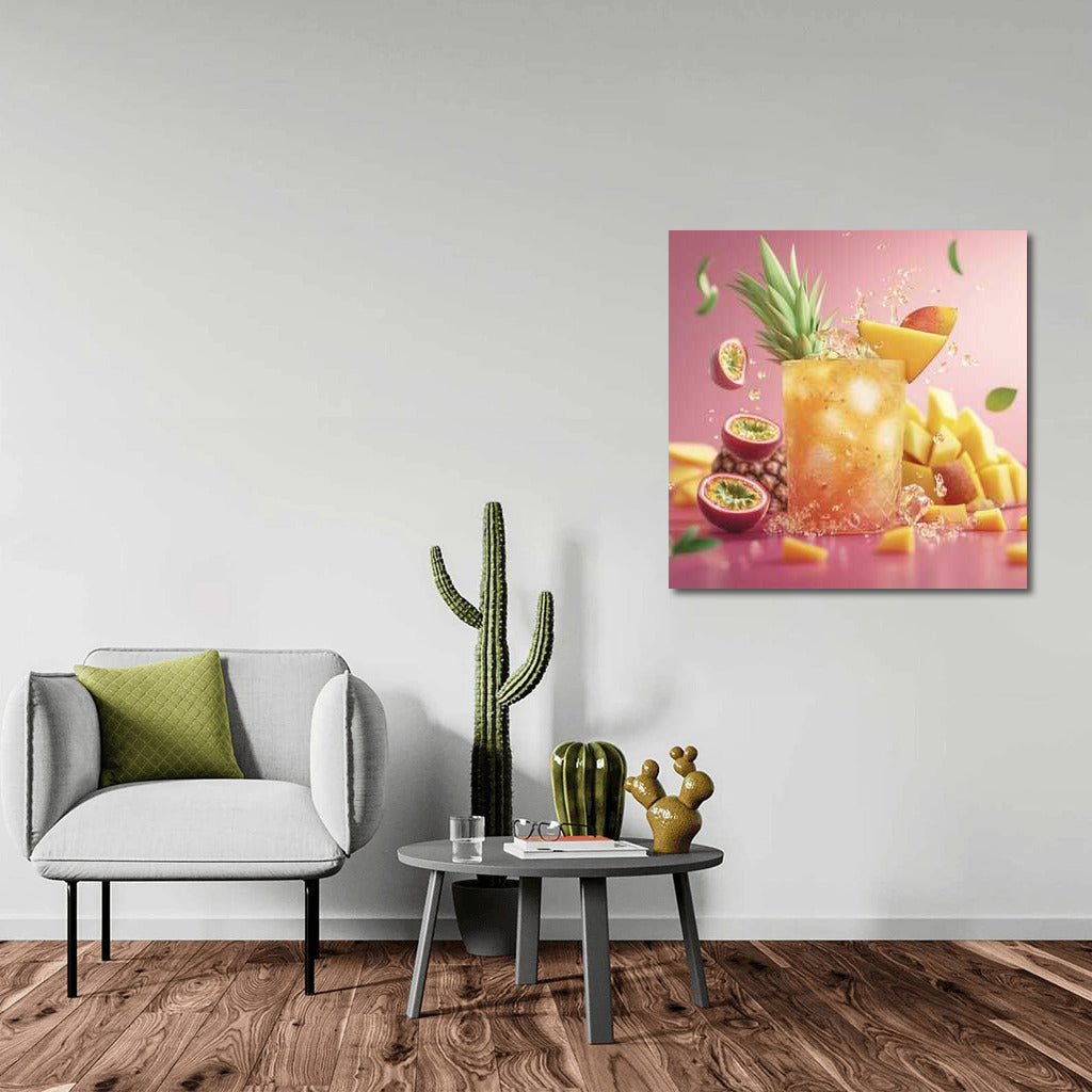 Tropical Fresh: Pineapple, Passion Fruit and Mango