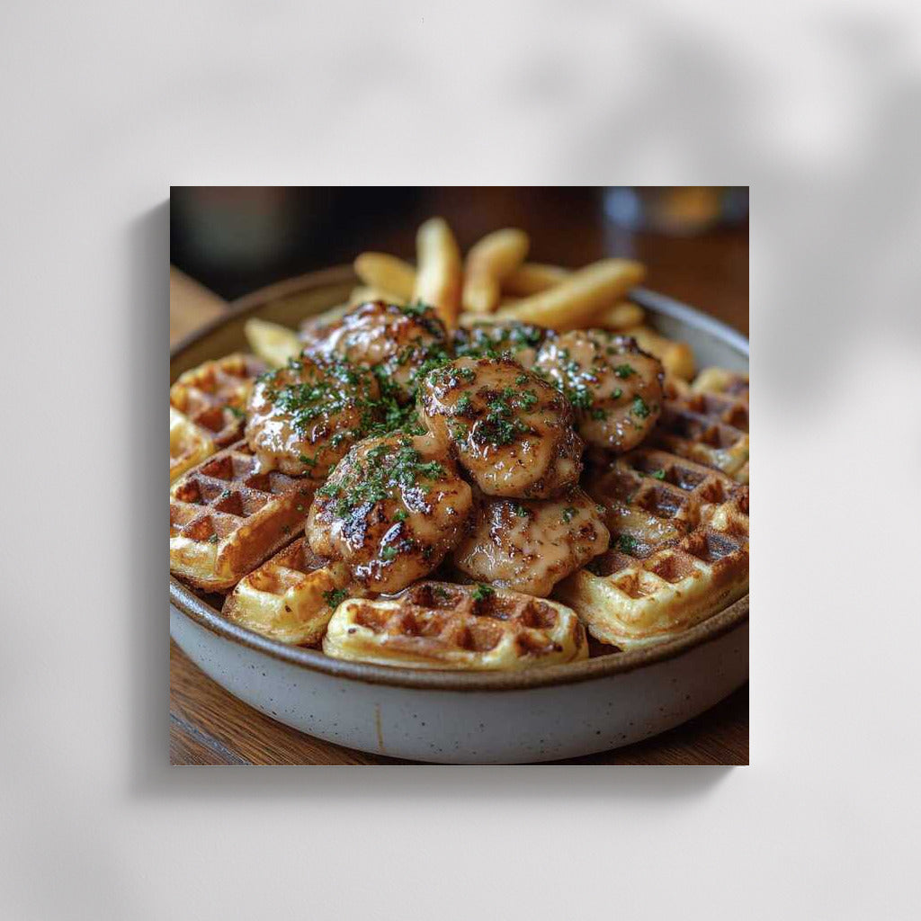 Waffle and Chicken Dance: Morning Tasty Duet