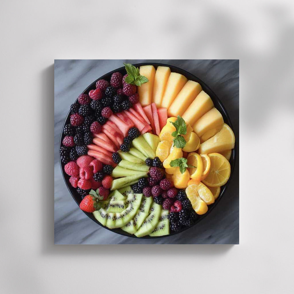 Fruity Extravaganza: Freshness and Brightness on Your Wall