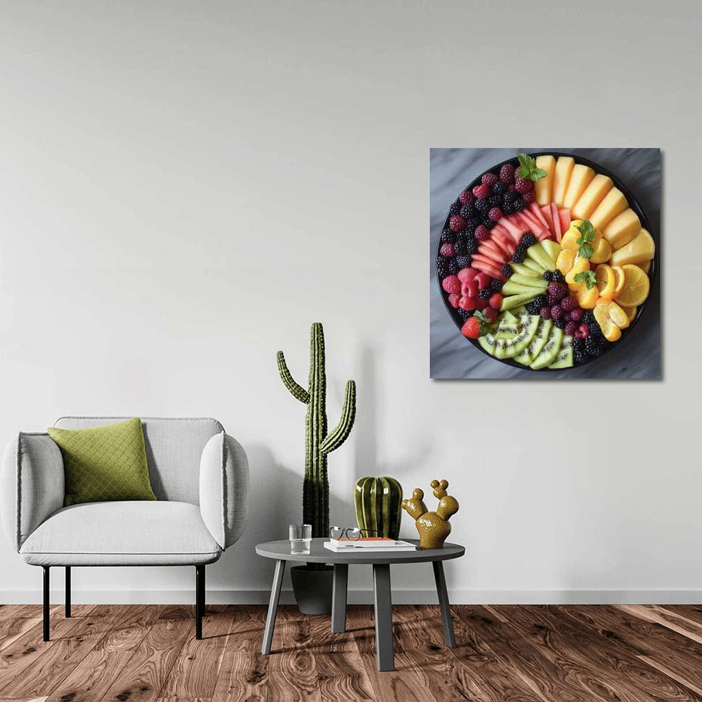 Fruity Extravaganza: Freshness and Brightness on Your Wall