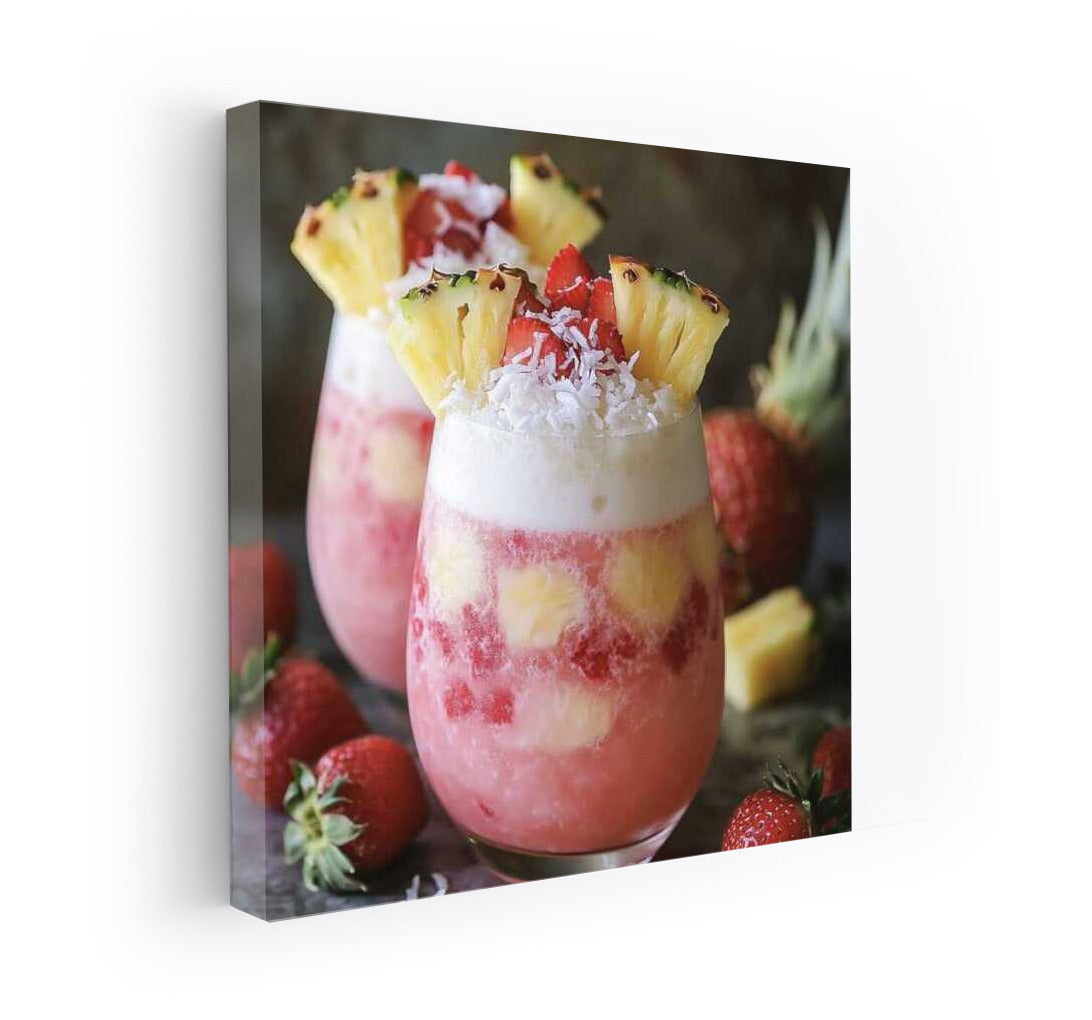 Berry Cocktail Freshness: Wall Dessert for Gourmets