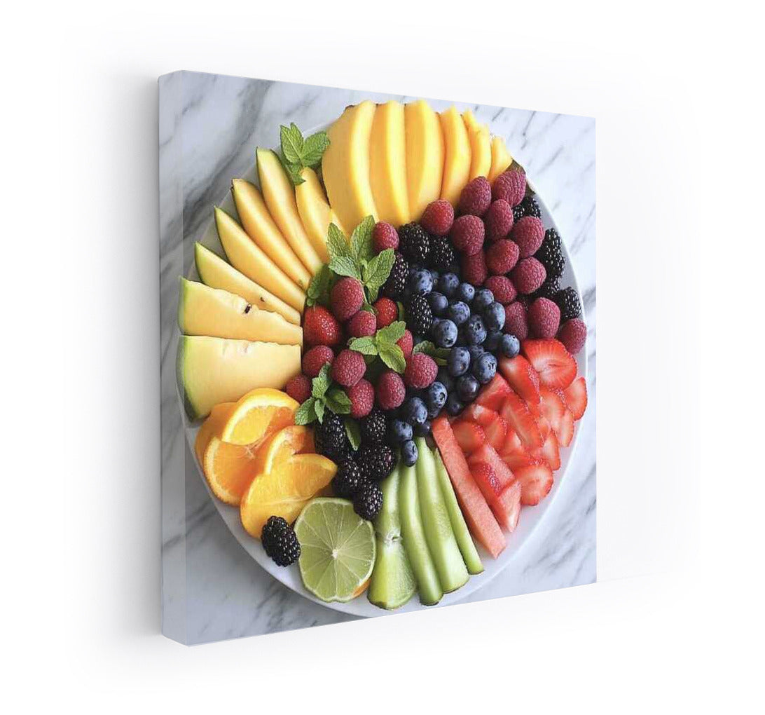 Juicy Still Life: Assorted Fresh Fruits