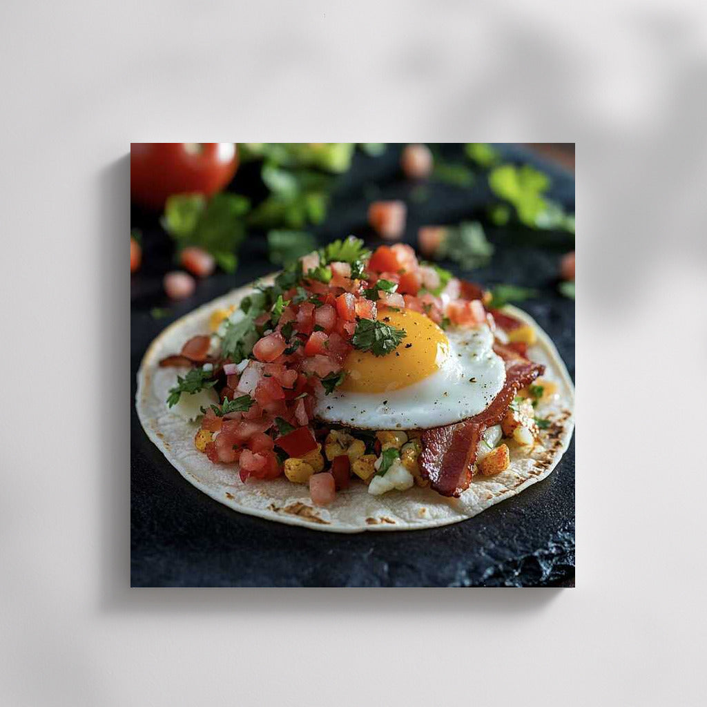 Gourmet Diptych: Tacos and the Perfect Scrambled Egg