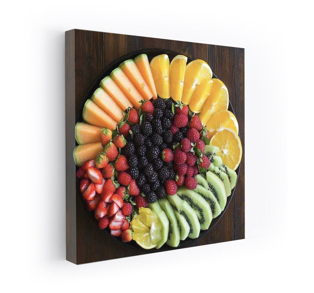 Juicy Fruit Platter: Inspiration for Your Wall
