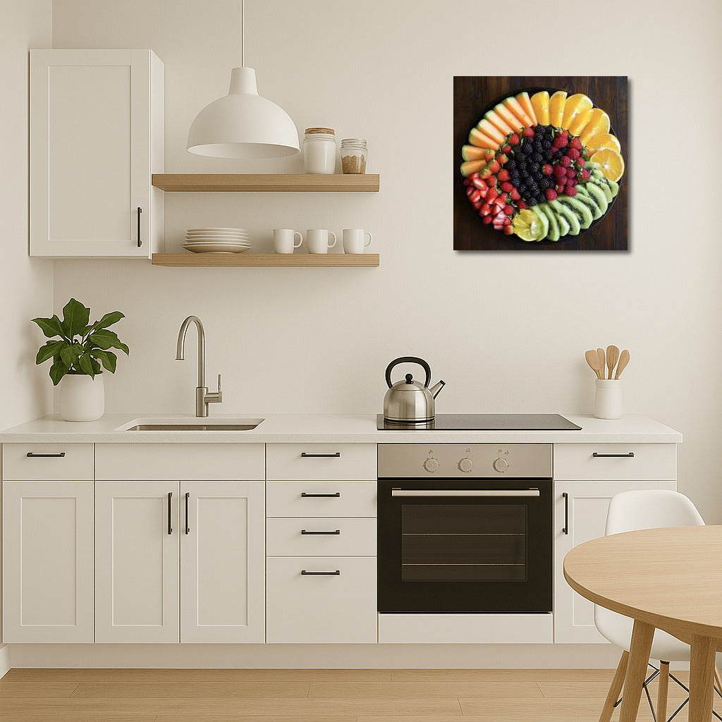 Juicy Fruit Platter: Inspiration for Your Wall