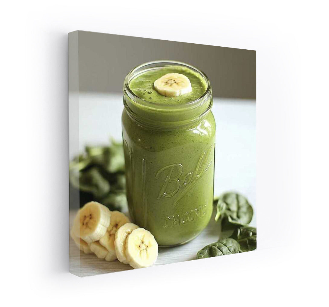 Fresh Green Banana Smoothie