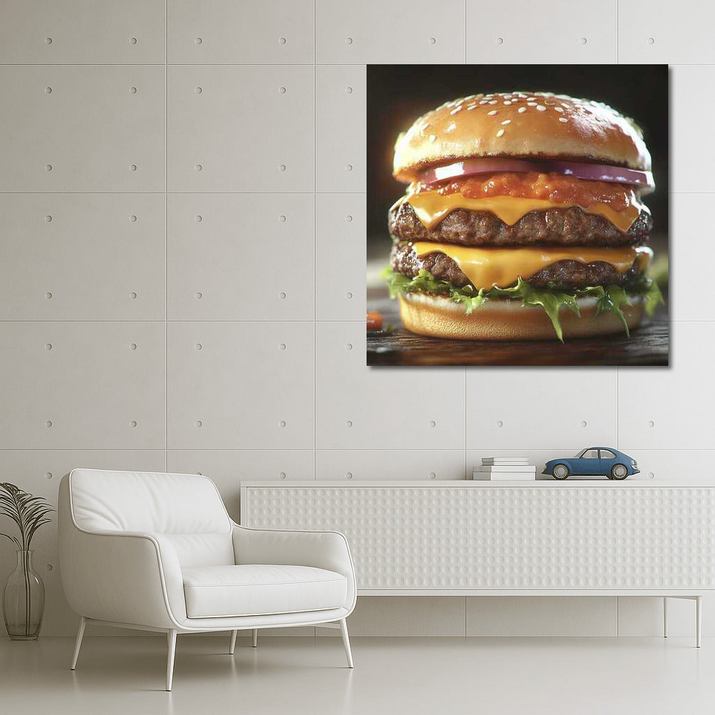 Double Cheese Burger: Taste and Style in the Interior