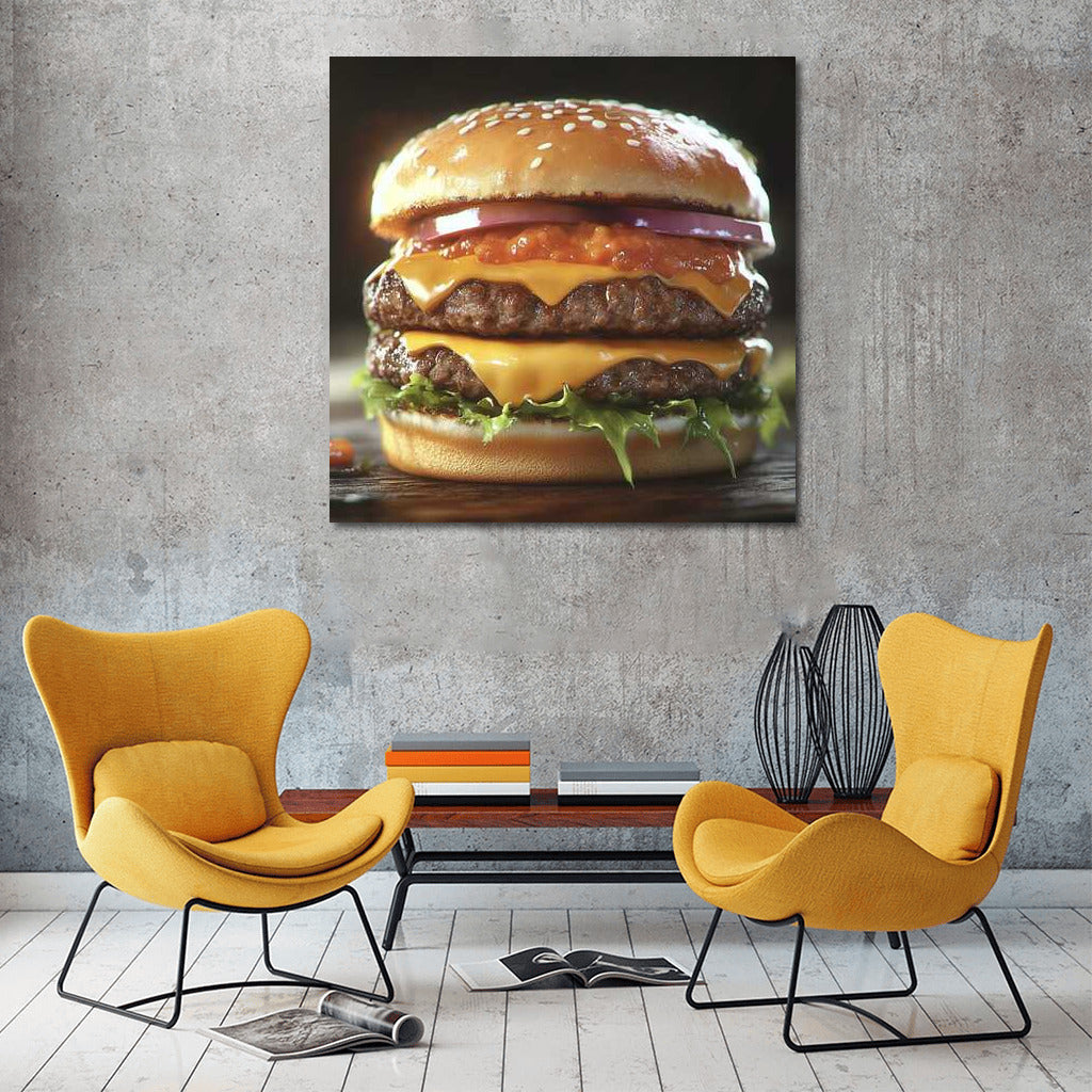 Double Cheese Burger: Taste and Style in the Interior