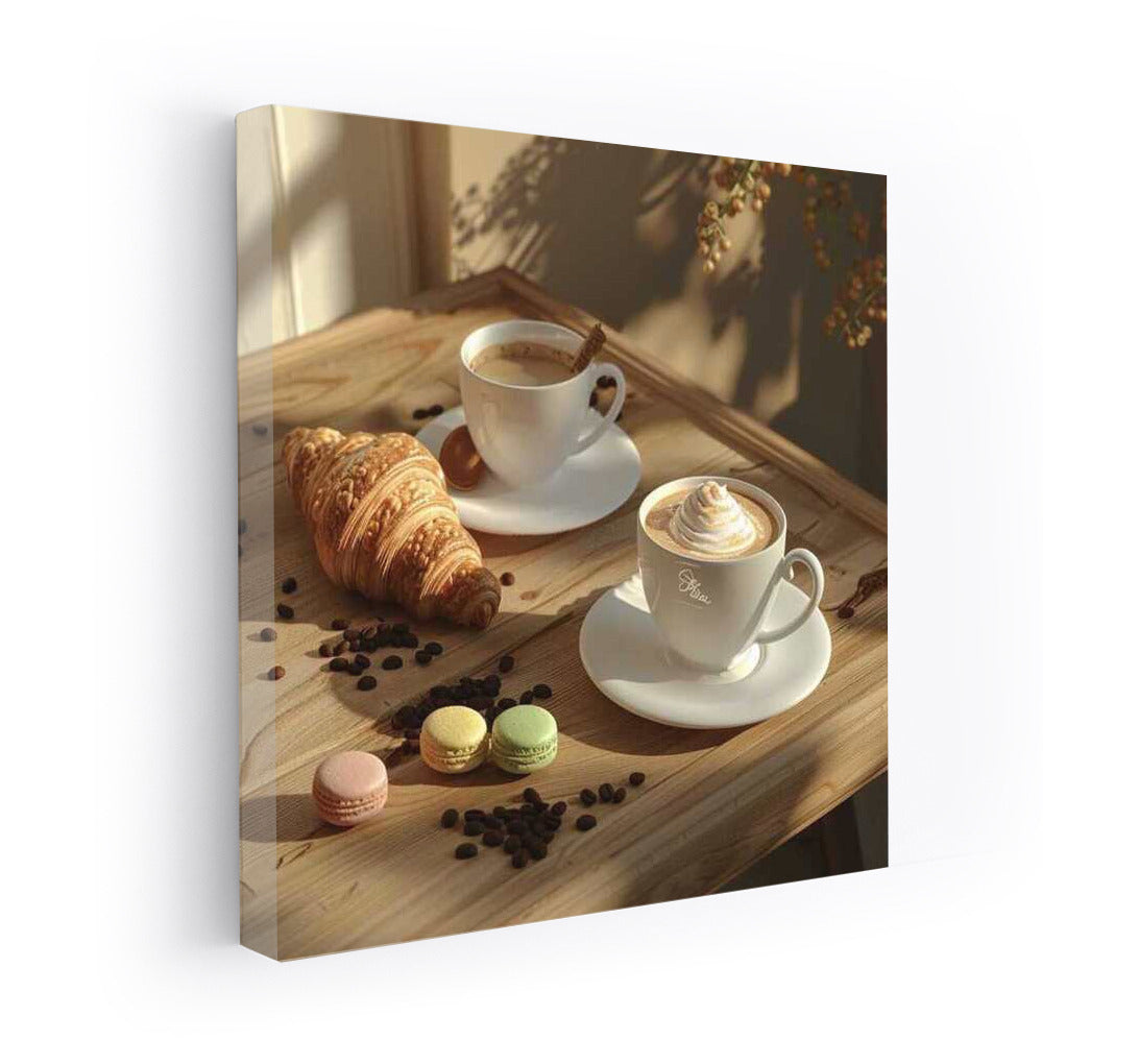Morning Scent: Coffee and French Delicacies