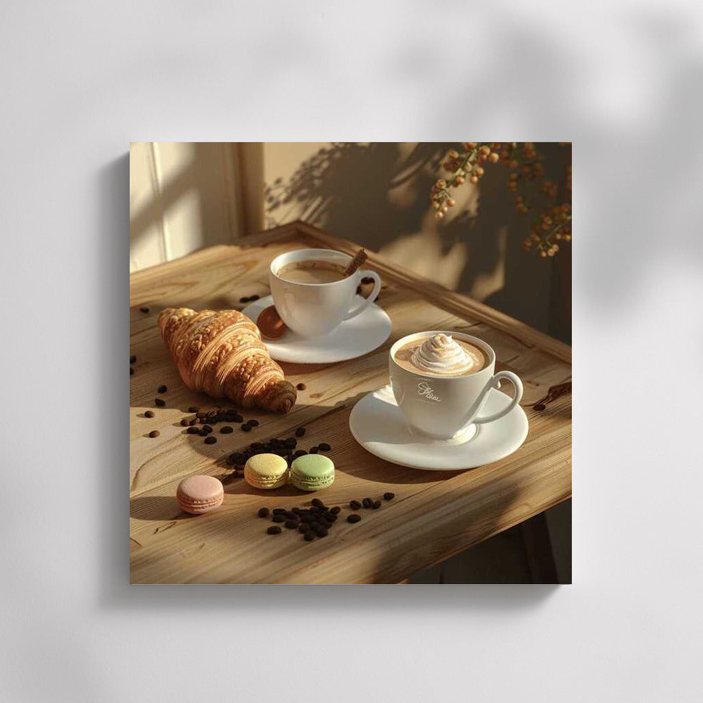 Morning Scent: Coffee and French Delicacies