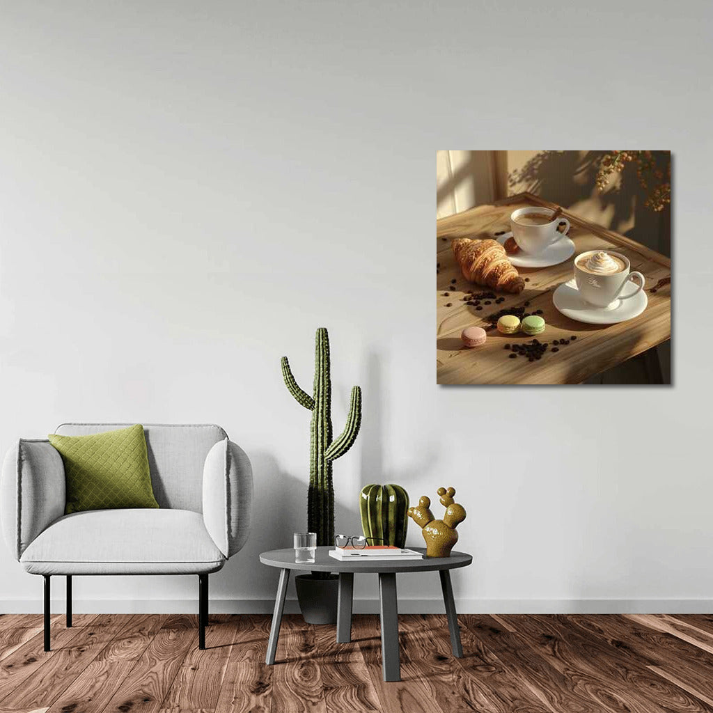 Morning Scent: Coffee and French Delicacies