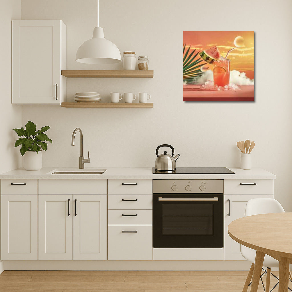 Juicy Watermelon Explosion: Wall Inspiration for Foodies