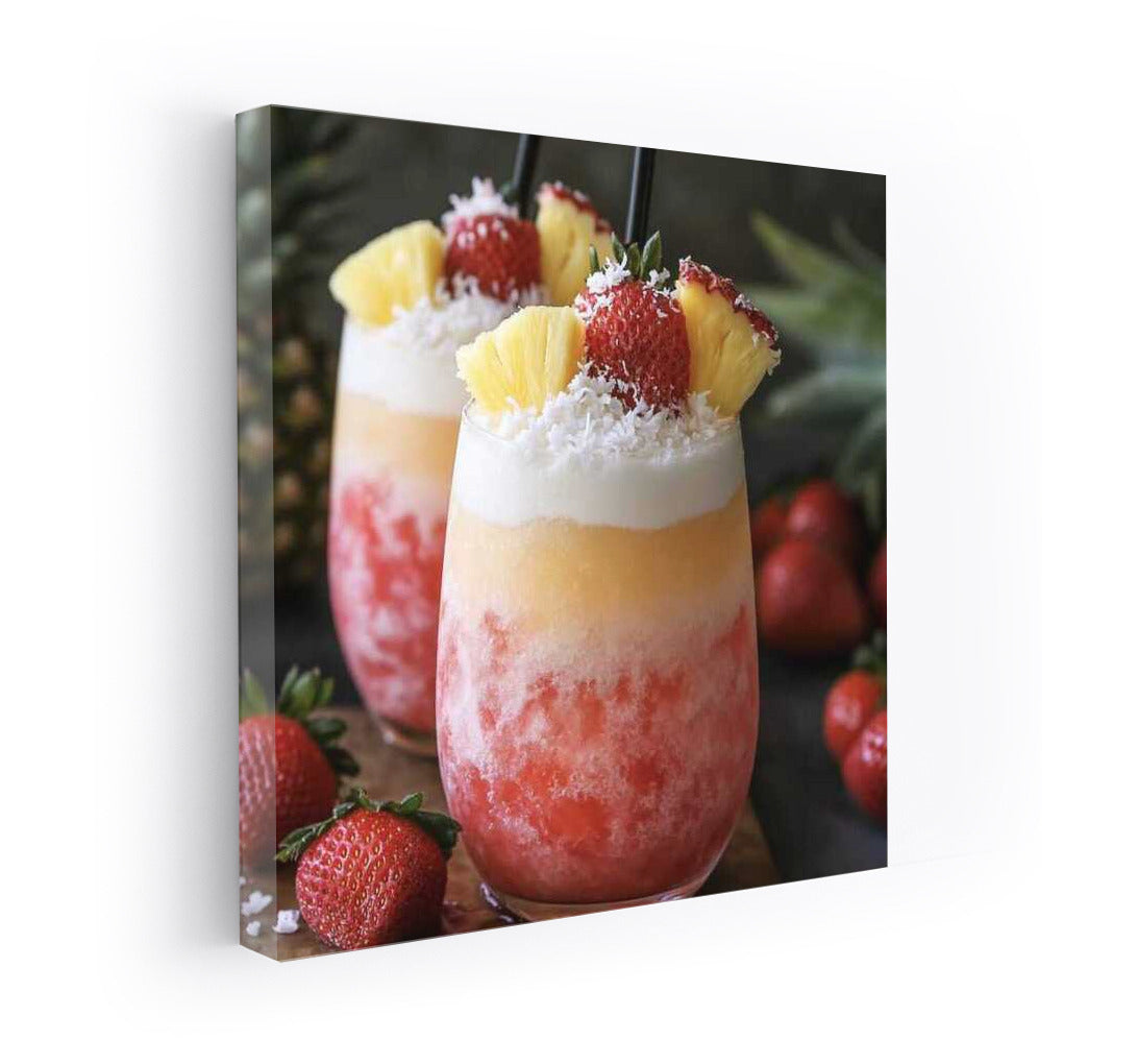 Summer Blast: Vibrant Pineapple Cocktail
