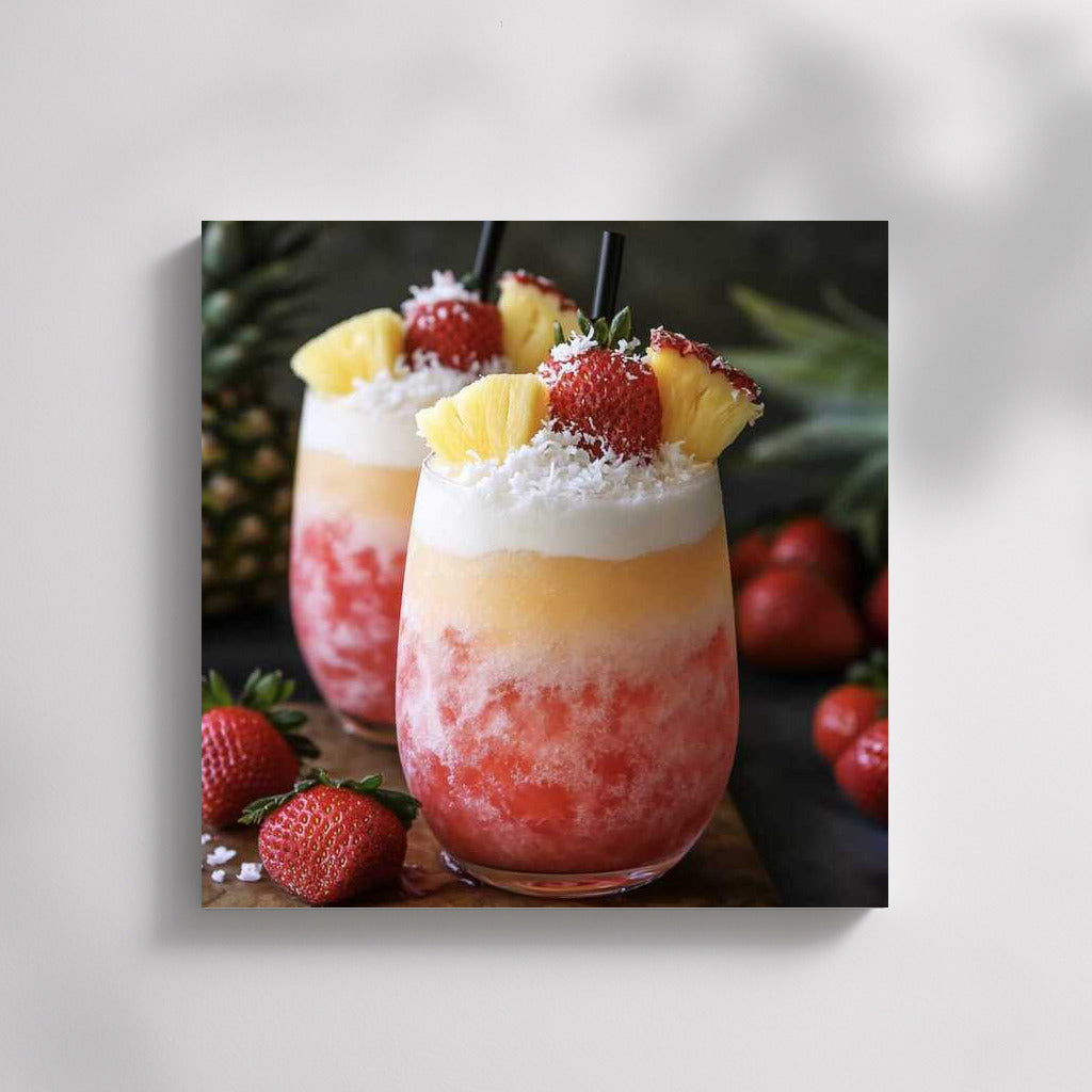 Summer Blast: Vibrant Pineapple Cocktail
