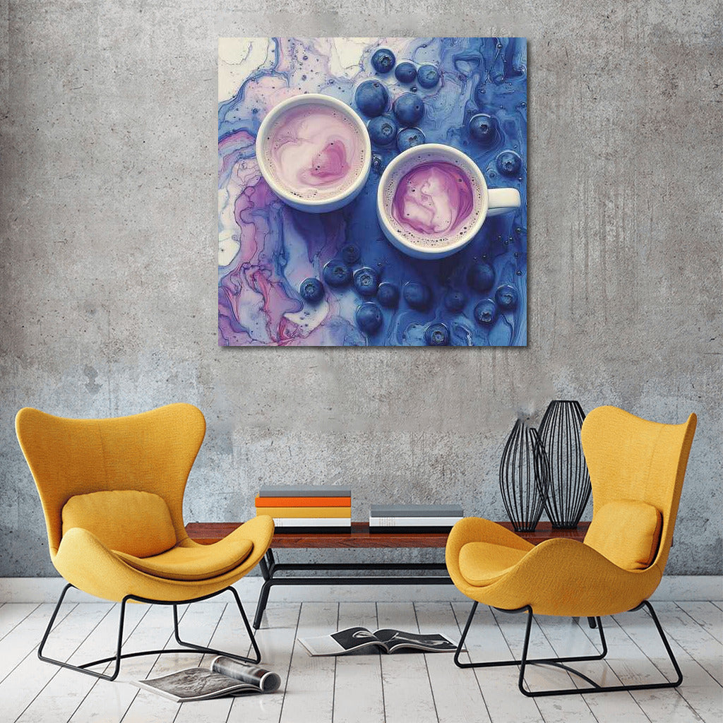 Blueberry Coffee: Comfort and Inspiration in Your Interior
