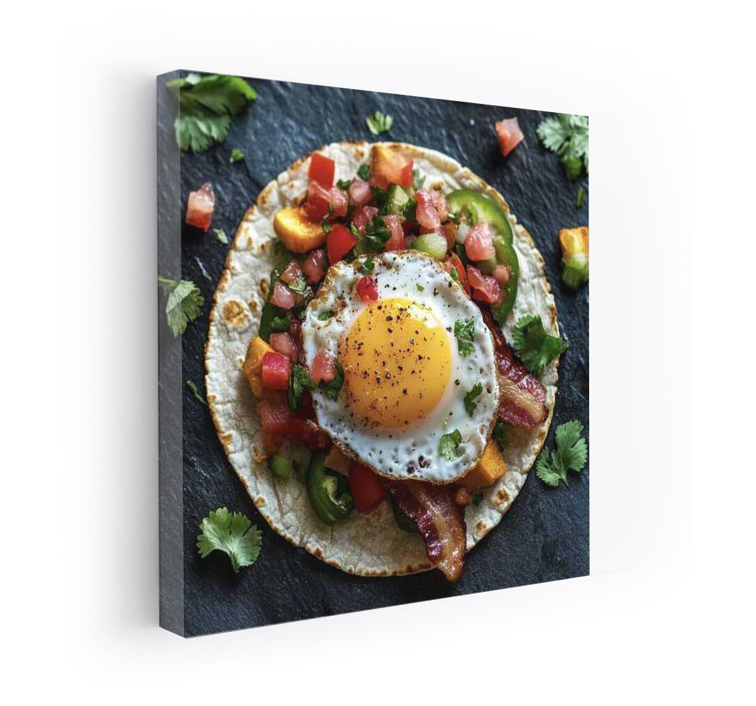 Sunny Breakfast: Eggs on the Wall