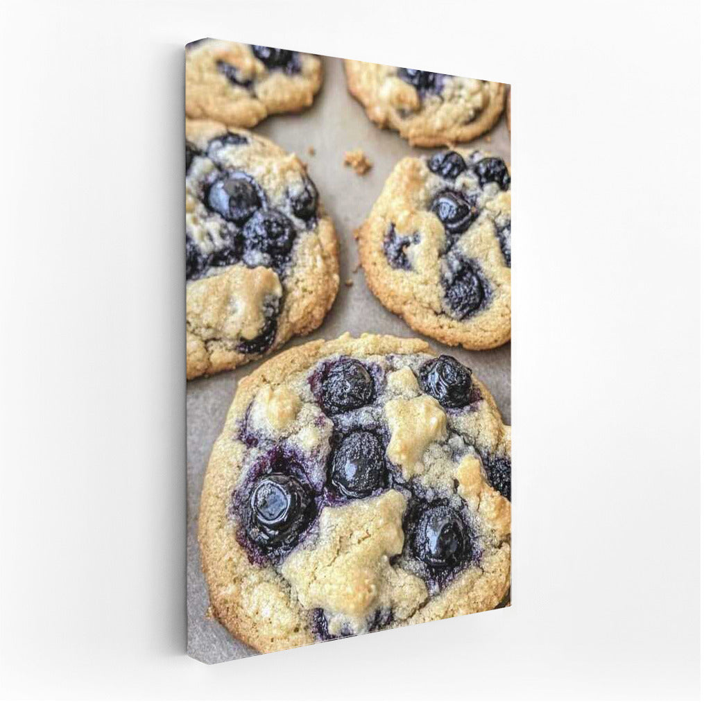 Blueberry Cookies: Sweet Temptation