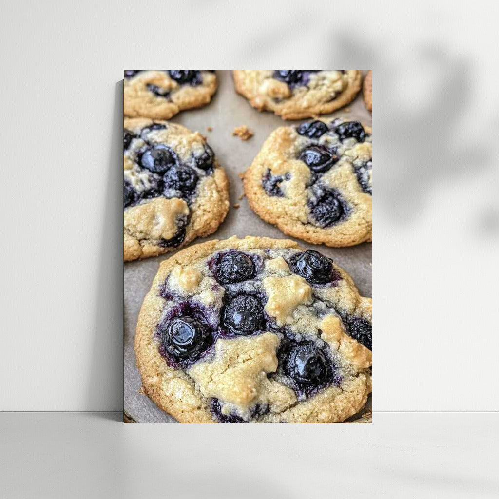 Blueberry Cookies: Sweet Temptation