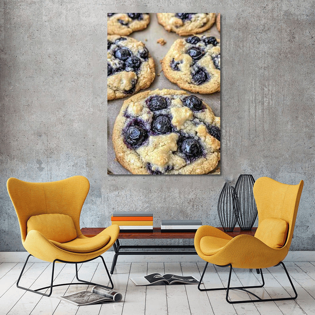 Blueberry Cookies: Sweet Temptation