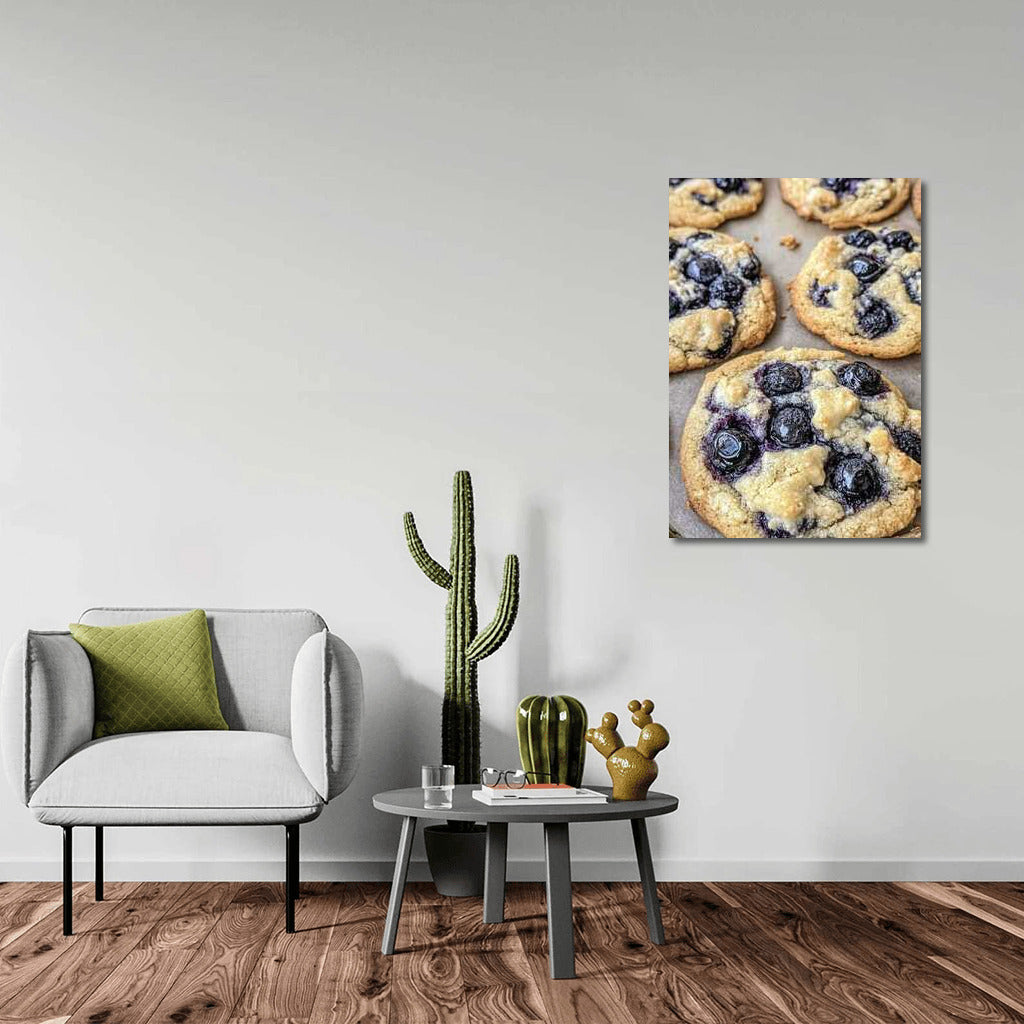 Blueberry Cookies: Sweet Temptation