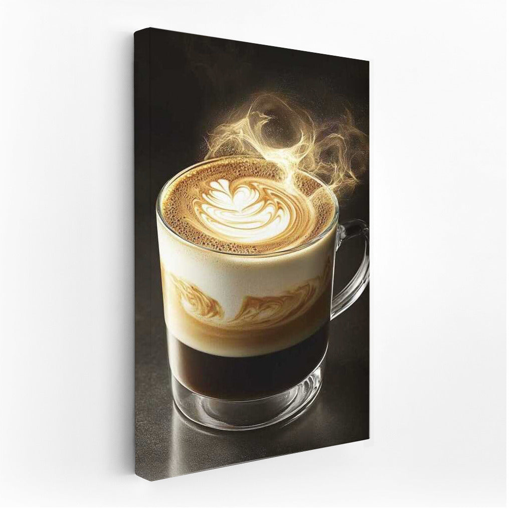 Magical Latte Pattern: Cozy Mornings with a Double Shot