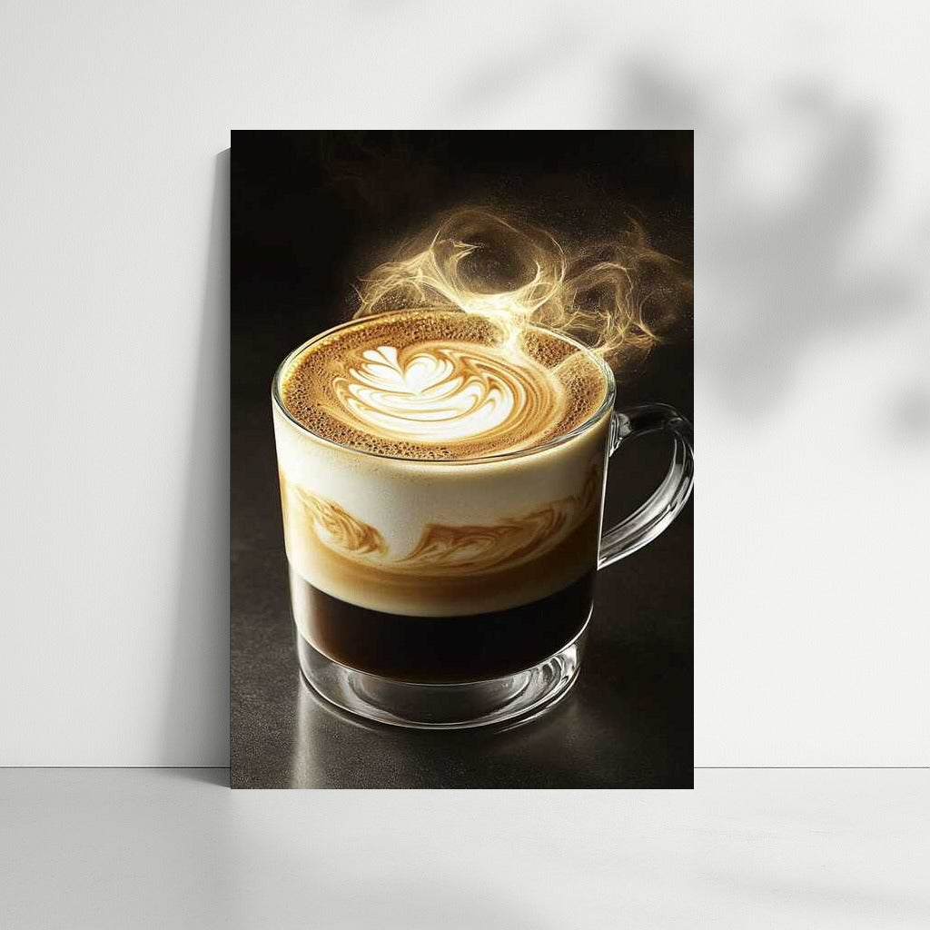 Magical Latte Pattern: Cozy Mornings with a Double Shot