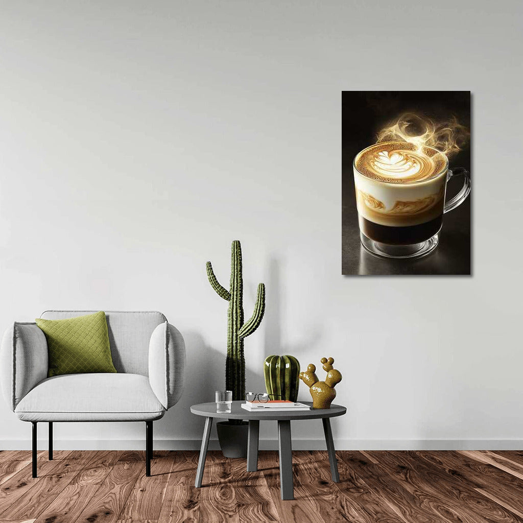 Magical Latte Pattern: Cozy Mornings with a Double Shot
