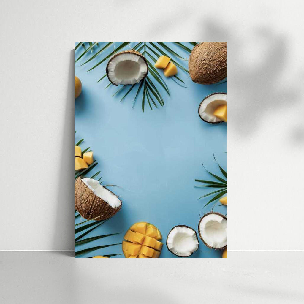 Tropical Explosion: Mango and Coconut in the Interior