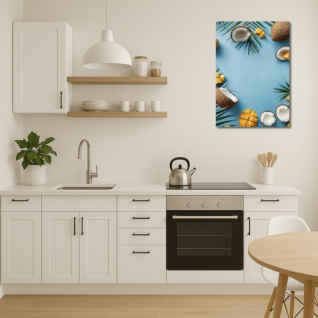 Tropical Explosion: Mango and Coconut in the Interior