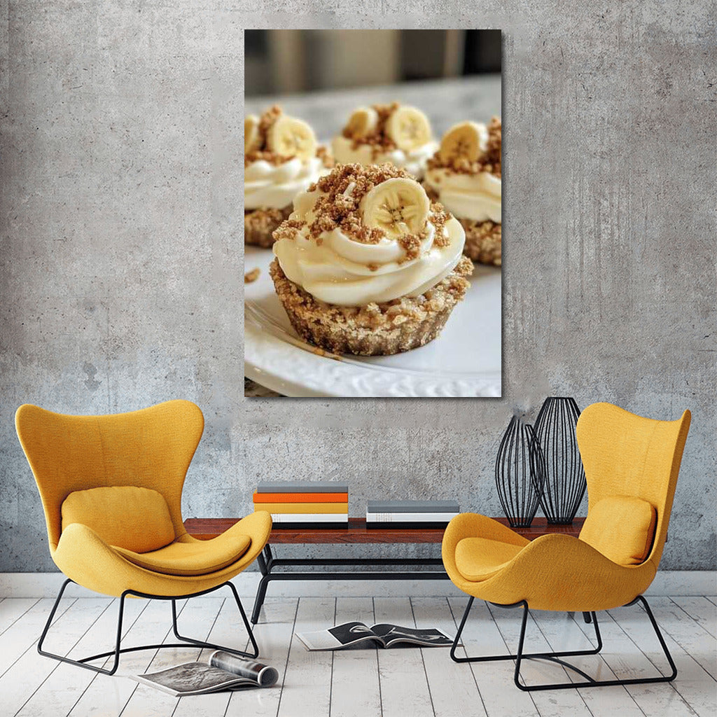 Banana Cream Cake: Sweet Wall Art