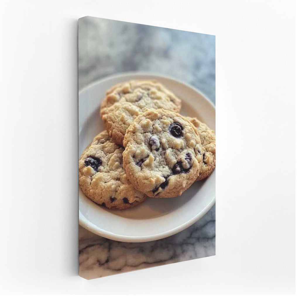 Sweet Blueberry Cookies: Dessert for Your Interior
