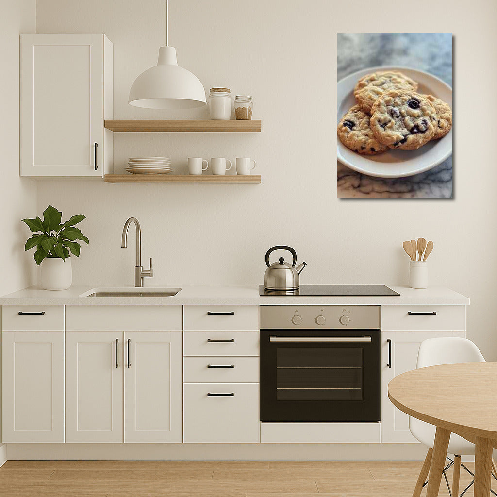 Sweet Blueberry Cookies: Dessert for Your Interior