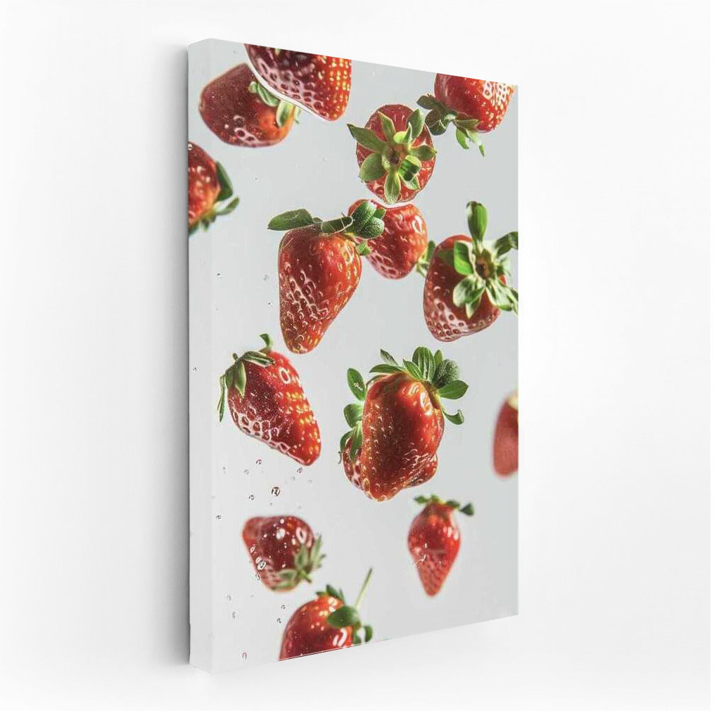 Floating Strawberries: Paradise Freshness in Your Kitchen